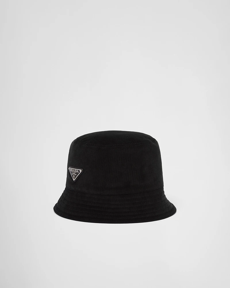 Corduroy bucket hat