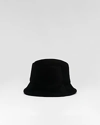 Shearling bucket hat