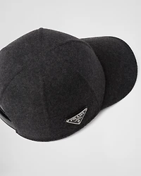 Felt baseball cap
