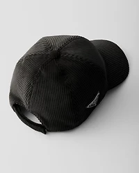 Corduroy baseball cap
