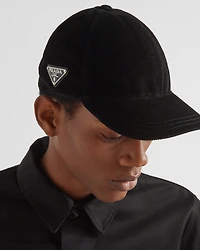 Corduroy baseball cap