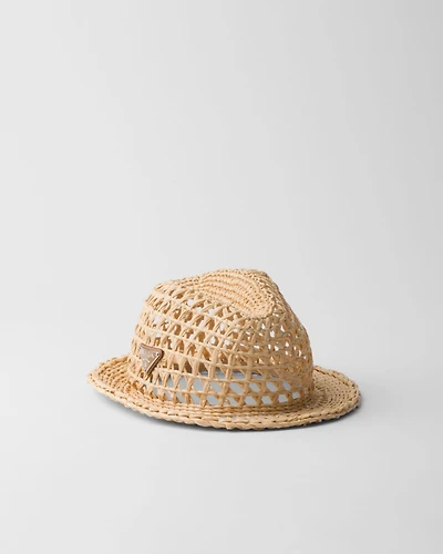 Crochet fedora