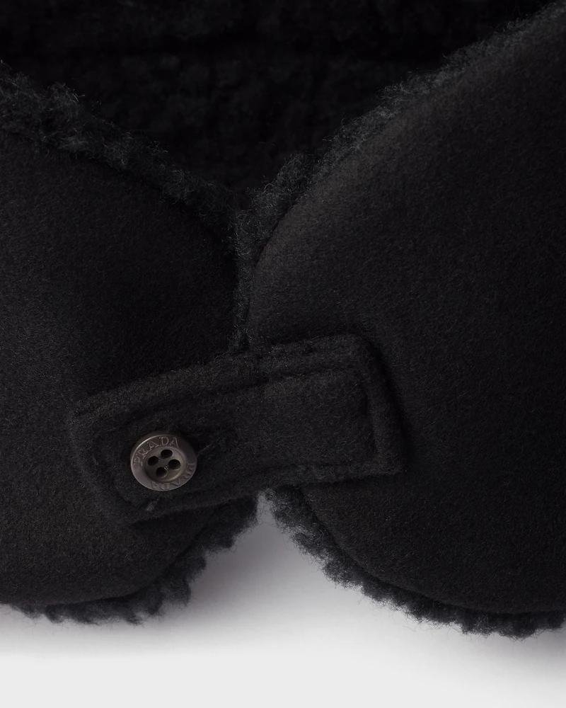 Cloth trapper hat