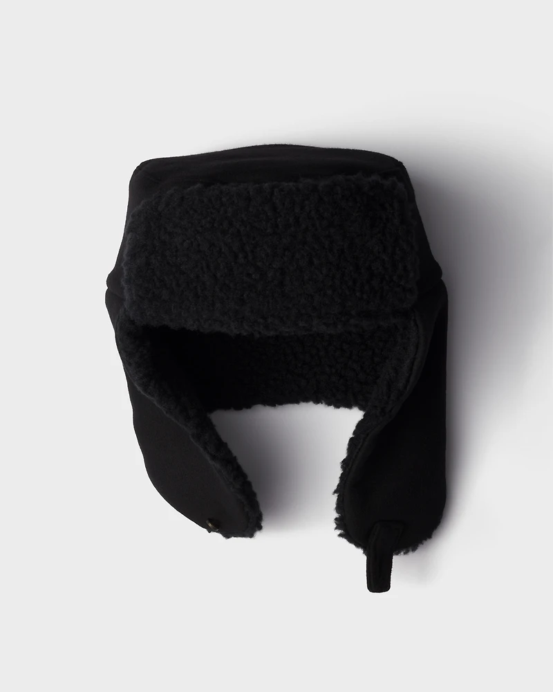Cloth trapper hat