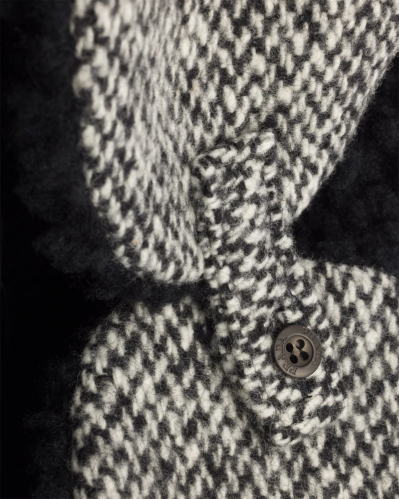 Tweed trapper hat