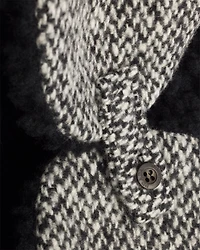 Tweed trapper hat