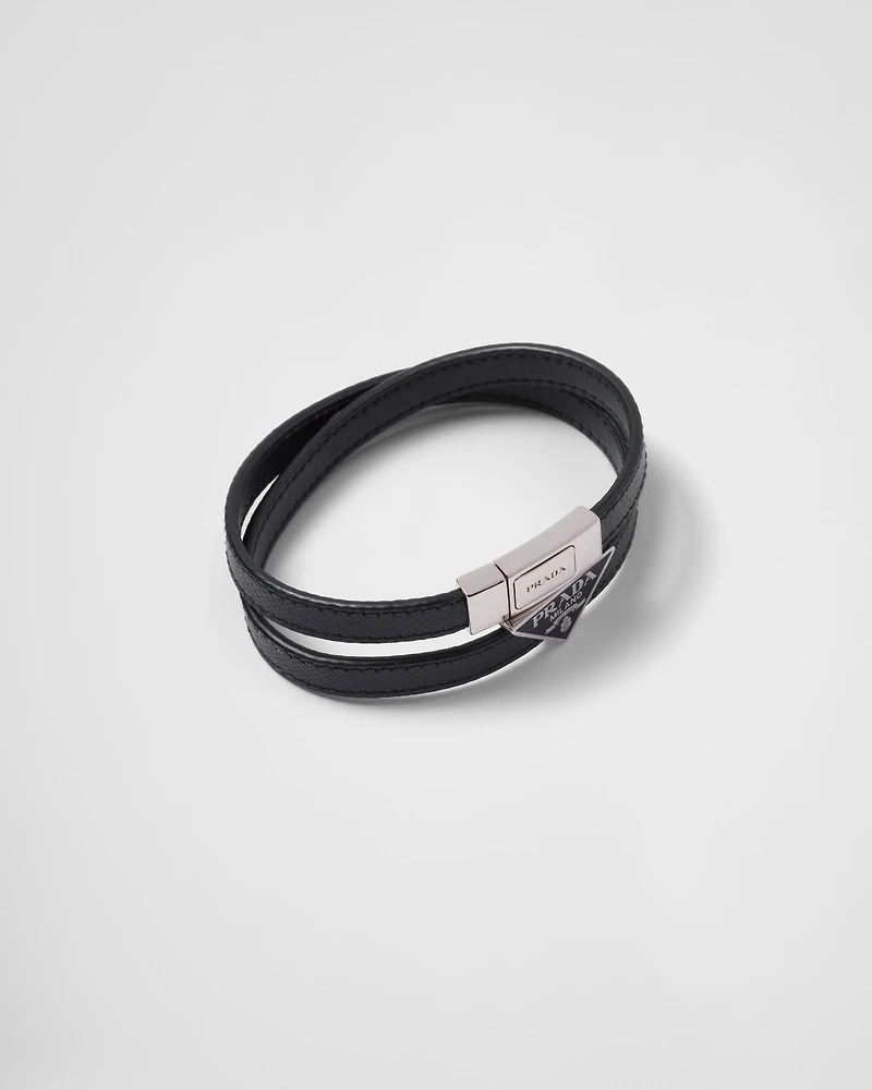 Saffiano Leather Bracelet