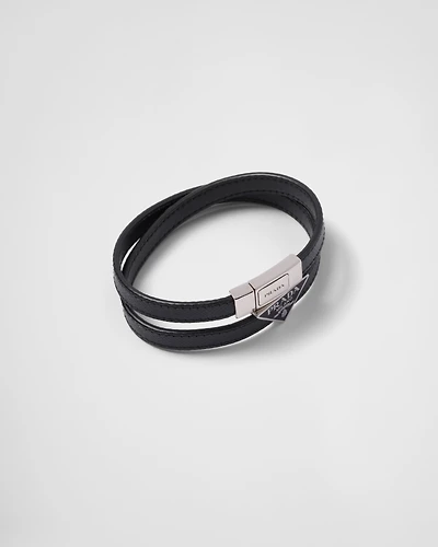 Saffiano Leather Bracelet