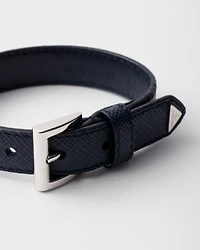 Saffiano leather bracelet