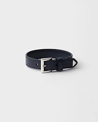 Saffiano leather bracelet