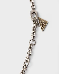 Metal pendant necklace