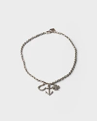 Metal pendant necklace