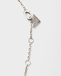 Metal basketball necklace