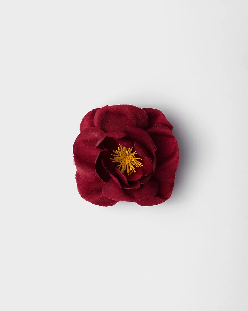 Radzimir and metal flower brooch