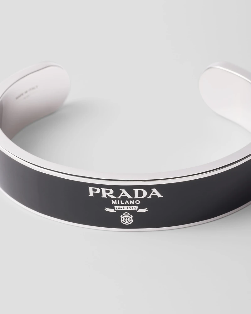 Silver bangle bracelet