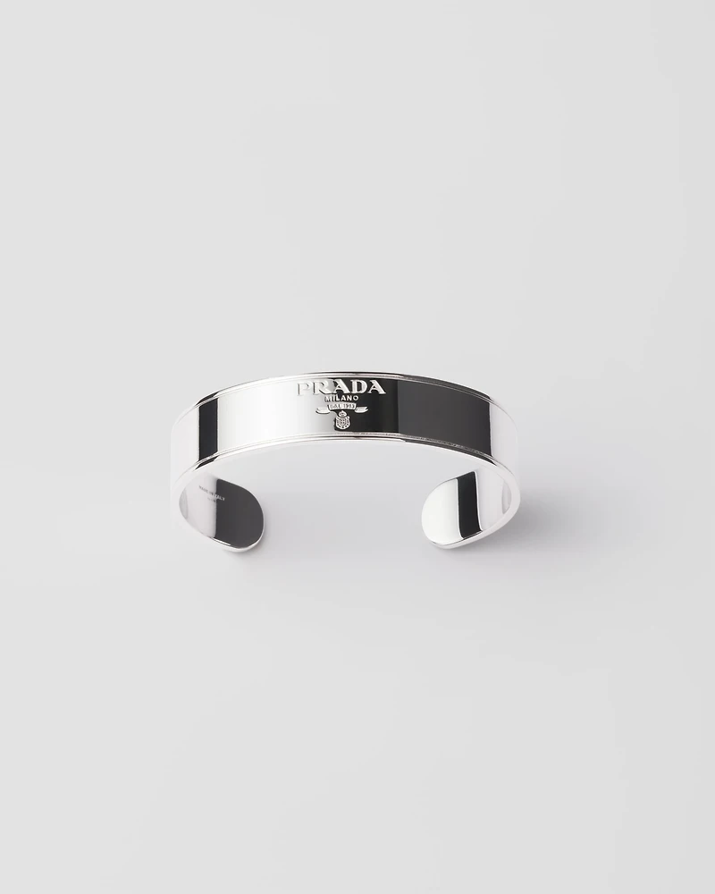 Logo Jewels cuff bracelet