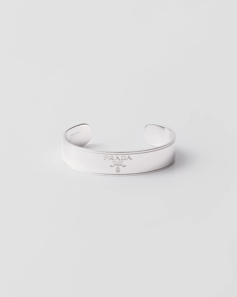 Logo Jewels cuff bracelet