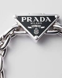 Silver chain bracelet