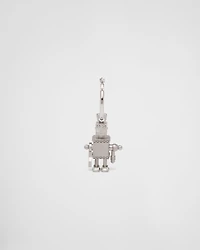 Single earring with Robot Jewels pendant