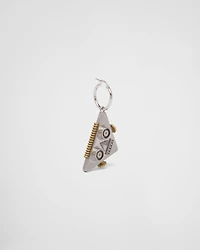 Left earring with Robot Jewels pendant