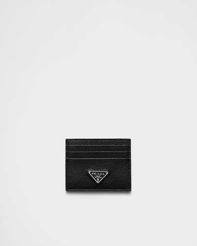 Leather card holder