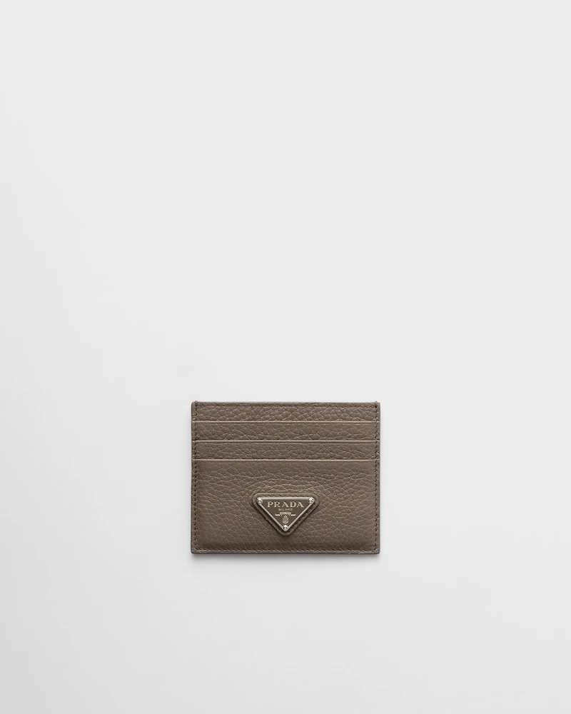 Leather card holder