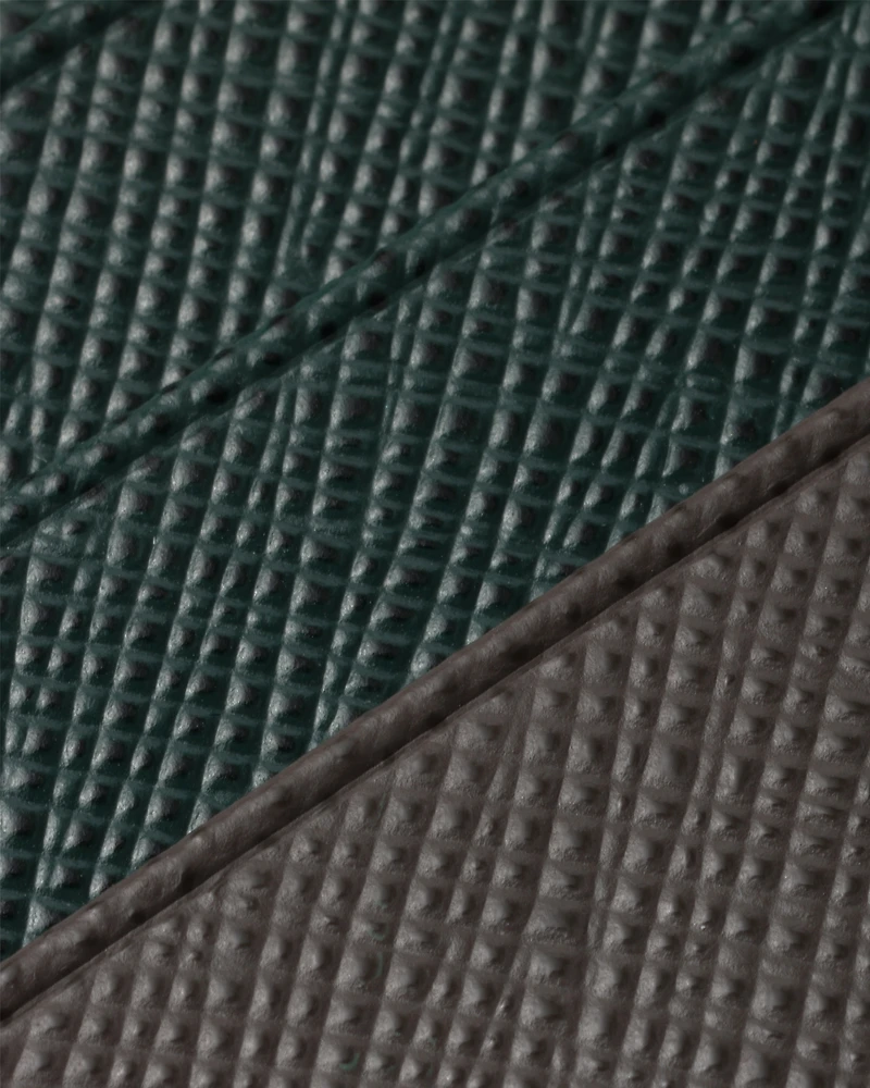 Saffiano leather card holder