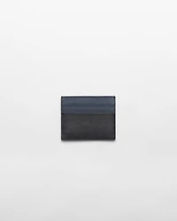 Saffiano leather card holder