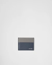 Saffiano leather card holder