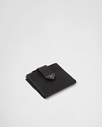Saffiano leather card holder