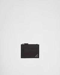 Saffiano leather card holder