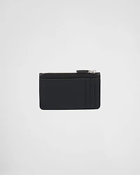 Saffiano leather card holder