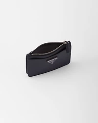 Saffiano leather card holder