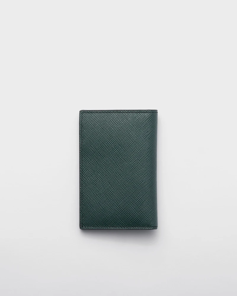 Saffiano Leather Card Holder