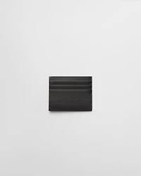 Saffiano leather card holder