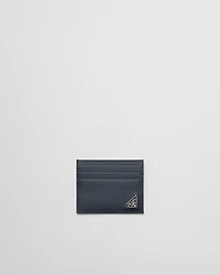 Saffiano leather card holder