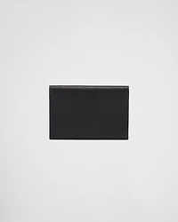 Saffiano leather document holder