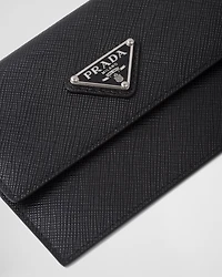 Saffiano leather document holder
