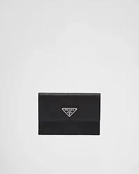 Saffiano leather document holder