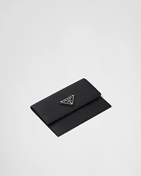 Saffiano leather document holder