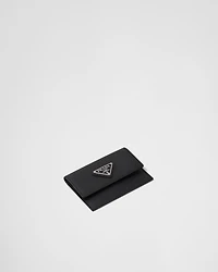 Saffiano leather card holder