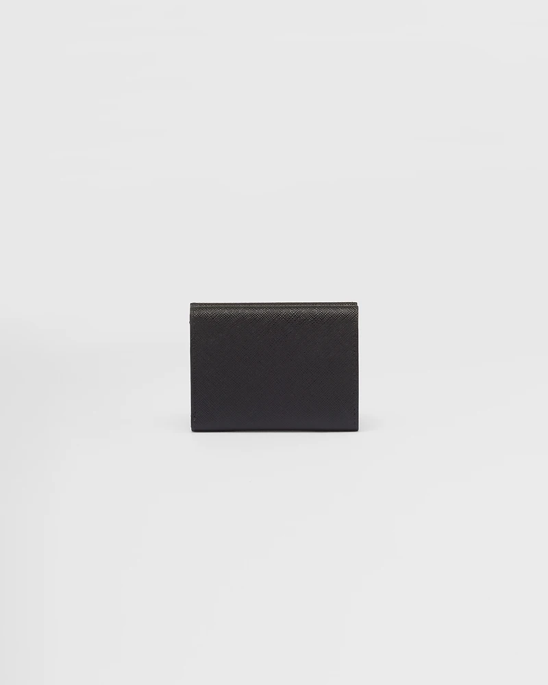 Small Saffiano leather wallet