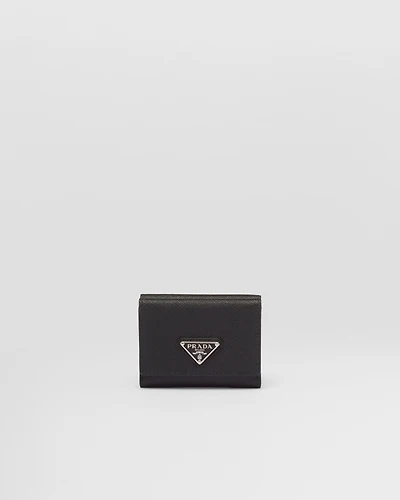 Small Saffiano leather wallet