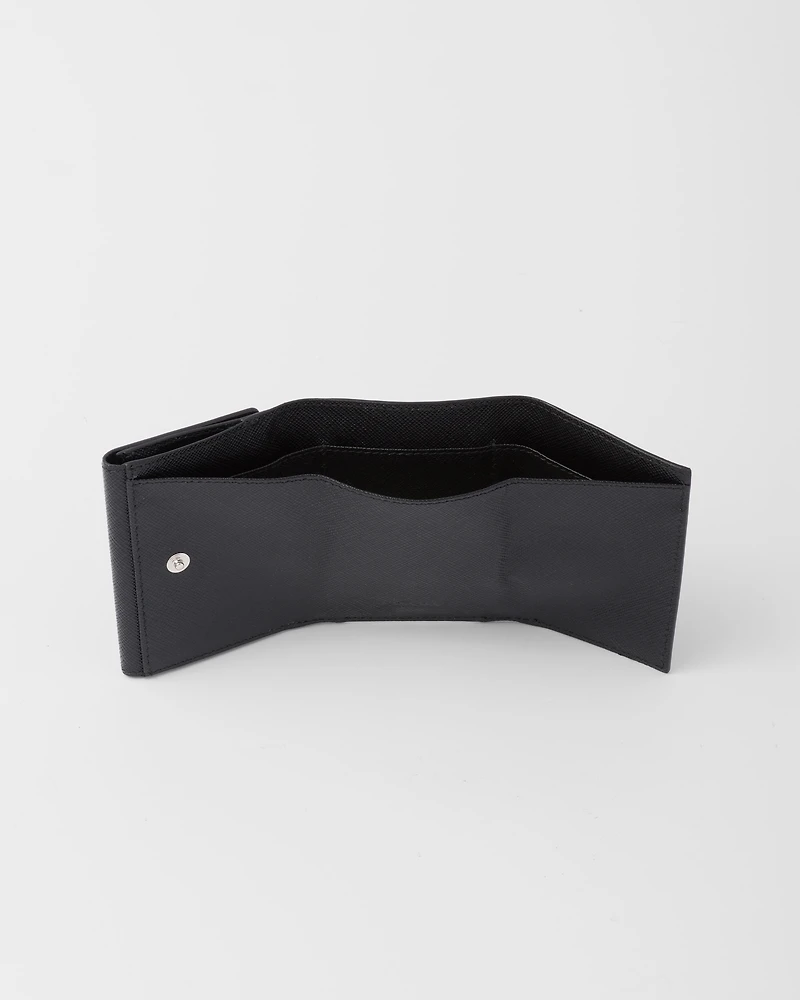 Small Saffiano leather wallet