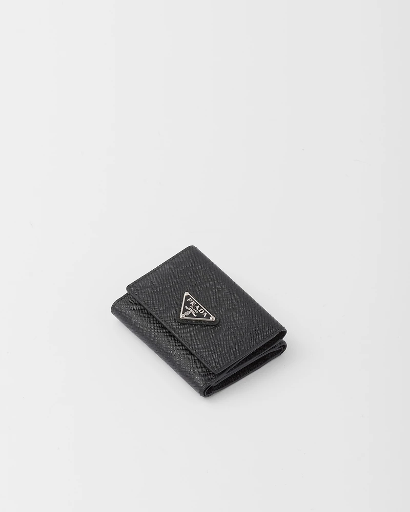Small Saffiano leather wallet