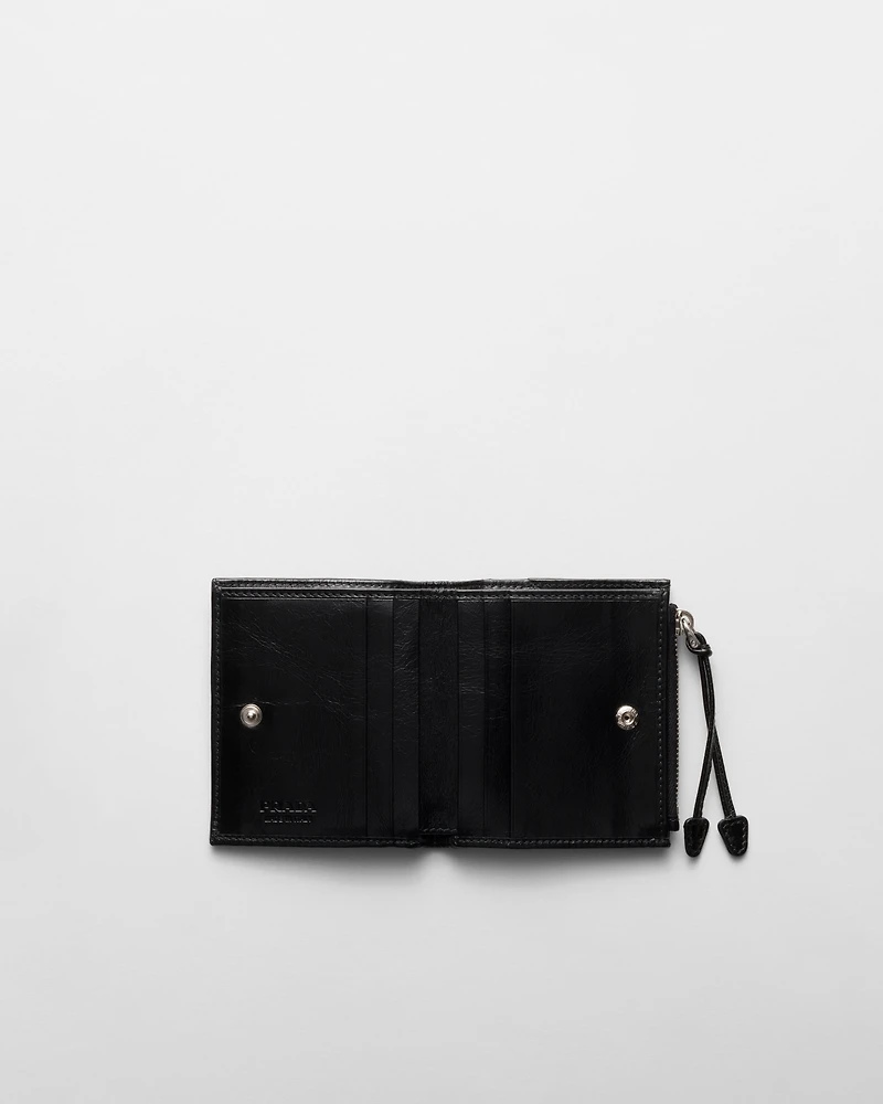 Small leather wallet