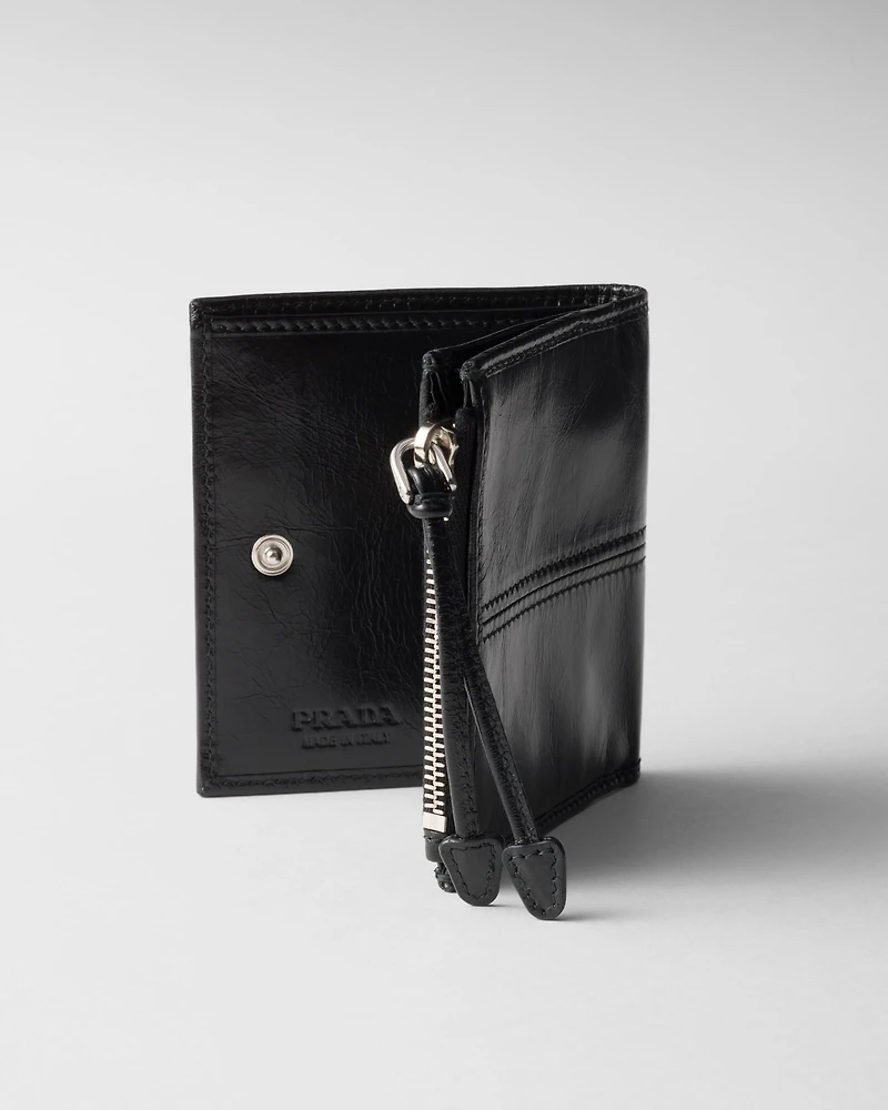 Small leather wallet