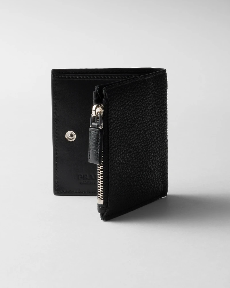 Small leather wallet