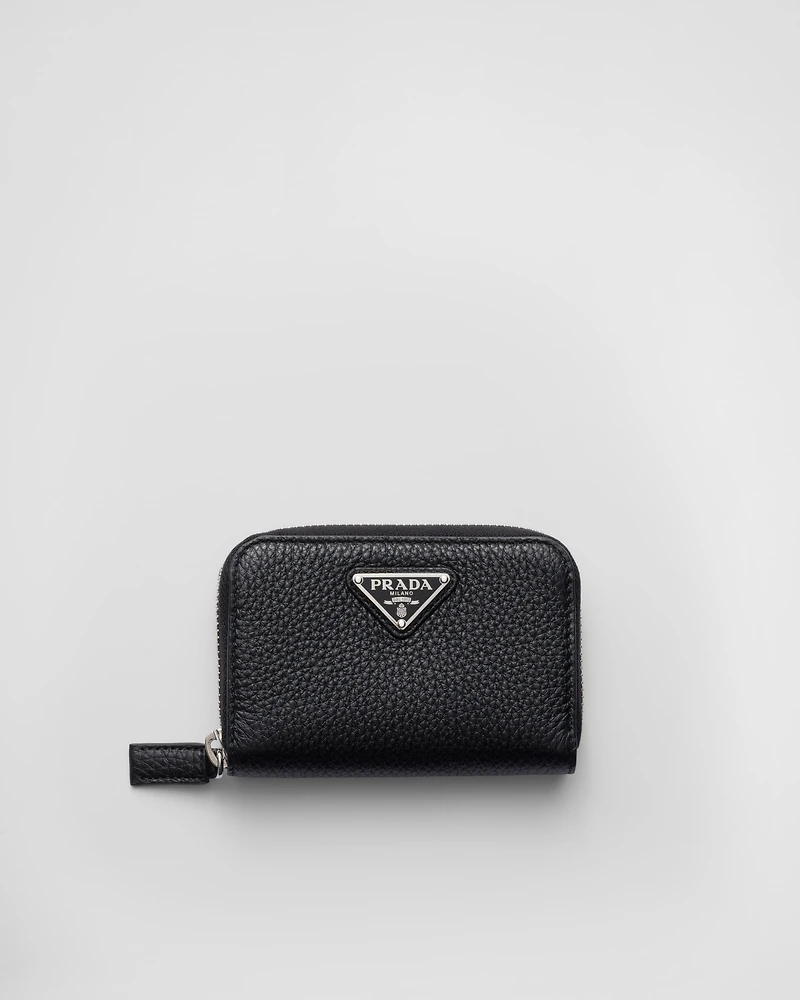 Leather coin purse