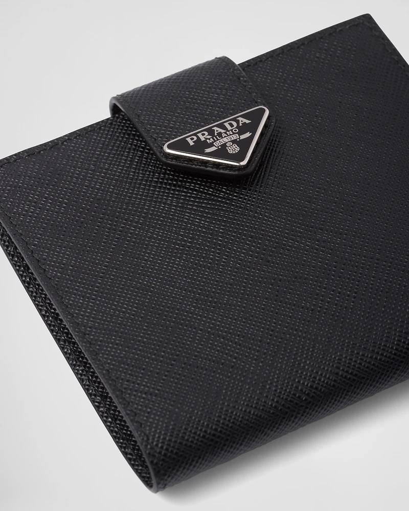 Saffiano leather wallet